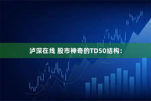 泸深在线 股市神奇的TD50结构：